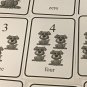 12 cards - Puppies Counting Cards - Pre school Kindergarten Math