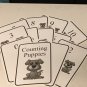 12 cards - Puppies Counting Cards - Pre school Kindergarten Math