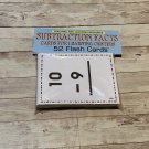 SUBTRACTION FACT - Cards for Learning Center 52 Cards- Teaching supplies