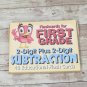 Subtraction 2-digit plus 2-digit Flashcards For First Grade - Educational