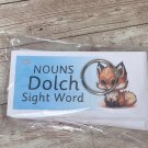 DIY PRINTED /UNCUT Literacy Learning Resource Dolch Nouns Word and Ring 95 Words
