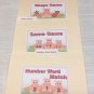 10 File Folder Set - Laminated cards - Teaching READING MATH - Piggy