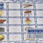 The Blue Series - Vowel E WorkMats  (20 cards-2 Laminated WorkMats) Montessori