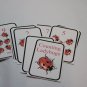 Preschool - 12 cards - Ladybug Counting Cards - Pre school Kindergarten Math