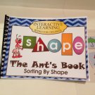 Interactive Learning Books for Children - Shapes- w/ 30 Laminated Cards Set Interactive Learning Books for Children - Shapes- w/ 30 Laminated Cards Set