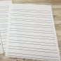 2 Lined Notebook Page - Handwriting Practice Paper For Children - 30 Sheets