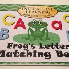 Interactive Learning Books for Children - Letters- w/ 52 Laminated Cards