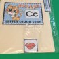 Callie Cat - Letter Cc - DIY File Folder game - Printed / Uncut