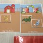 Farm Or Zoo Animals Game Learning Center- 2 Laminated Mats & 33 Cards
