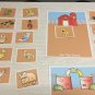 Farm Or Zoo Animals Game Learning Center- 2 Laminated Mats & 33 Cards