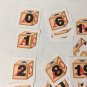 Building Blocks - Numbers 0-31 Pocket Chart - 36 Laminated Picture Cards