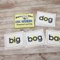 CVC Words - Busy Bee Preschool Learning - 52 Educational Flash Cards