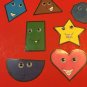 10 SHAPE PEOPLE - FLANNEL / FELT BOARD STORY PIECES  PRESCHOOL