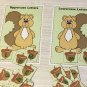 Squirrel’s Acorn Sort - Uppercase Lowercase -Laminated Activity Set 1