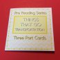 Montessori - Pre-Reading Series - Three Part Cards And Folio - Transportation