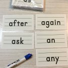 Dolch Primer Sight Word Kit - 52 LAMINATED FLASH CARDS