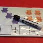 Bear Counter Addition - 20 Laminated Dry Erase Mats