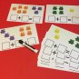Bear Counter Addition - 20 Laminated Dry Erase Mats