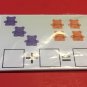 Bear Counter Addition - 20 Laminated Dry Erase Mats