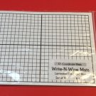 XY Coordinate Mat - Laminated Dry Erase Mats