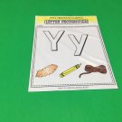 Letter Yy  -  Apple Treehouse Worksheets - Preschool Teaching supplies  20pgs