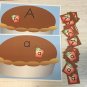 Apple Pie Sort - Uppercase Lowercase -Laminated Activity Set - Teaching Supplies