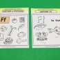 Letter Ff - Apple Treehouse Worksheets - Preschool Teaching supplies 20pgs