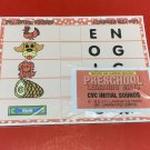 CVC Initial Sounds - Set of 6 Learning Mats / Cards - Laminated Activity
