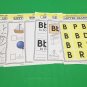Letter Bb - Apple Treehouse Worksheets - Preschool Teaching supplies 20pgs