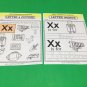 Letter Xx  -  Apple Treehouse Worksheets - Preschool Teaching supplies  20pgs