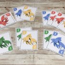 Gold fish Card Game - 52 Cards Deck - Letters Teaching supplies