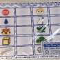 The Blue Series - Vowel O Work Mats (20 cards-2 Laminated WorkMats) Montessori