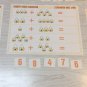 Candy Corn Addition -Set of 6 Learning Mats & 30 Cards - Laminated Activity