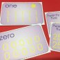 Numbers Tracing Set - Wipe n Write Laminated Card Set. 5.5X8.5 Preschool