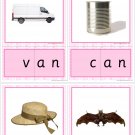 PINK SERIES | Montessori Activity - Word  Cards | Educational Material