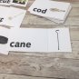 Reading Manipulative - Silent E words Picture Flip cards - Home Or School