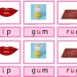 PINK SERIES | Montessori Activity - Three Parts Cards | Educational Material