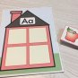 PRINTED Alphabet House Game - Beginning Sounds -  Complete Set UNCUT