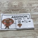 Gingerbread Boy - Themed Learning Centers - Addition Dots 0-9 Laminated
