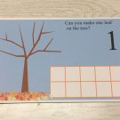 Fall Leaves Count - Dry Erase - Laminated 1-10 Activity Set - Teaching Supplies
