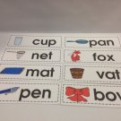 50 Word Wall Picture Cards Preschool  Kindergarten Homeschool