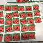 CVC Word Family Tree - Sorting - Laminated Mats and 30 Apple Word cards.
