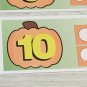 Halloween - Pumpkin Ten-Frames - Laminated Activity Set - Teaching Supplies