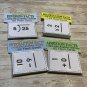 Combo Math Fact - Cards for Learning Center Flash Cards- Teaching supplies