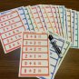 Addition - Math Facts Fluency - Practice Dry Erase 20 Practice Cards