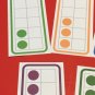 Rainbow Tens Frames - 66 Cards - Laminated Dry Erase cards - Teaching supplies