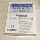 The Blue Series - Language Kit - Montessori Materials- (PRINTED) The Blue Series - Language Kit - Montessori Materials- (PRINTED)