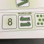 THE ALLIGATOR GAME More/Less Learning Center- MATS - Laminated Mats