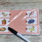 Write & Wipe Activity Set - Phonics Matching Pictures - Learning Center