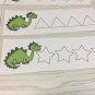 Dinosaur - Shapes Tracing - Laminated Activity Set - Teaching Supplies
